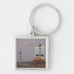 CAPE HATTERAS LIGHTHOUSE-KEYCHAIN