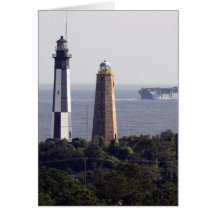 Cape Henry Lighthouses Card