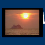 Cape May Ferry greeting card cards