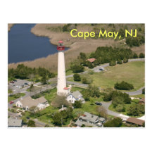 Cape May Lighthouse, Cape May, NJ Post Cards