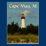 Cape May Lighthouse greeting card/postcard postcards