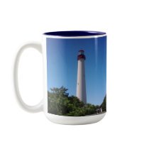 Cape May Lighthouse Mug by creativemom Cape May Lighthouse Mug