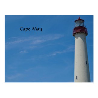 Cape May Lighthouse Postcard