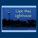 Cape May Lighthouse postcard postcards