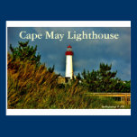 Cape May Lighthouse postcard postcards