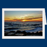 Cape May Point Sunset greeting card cards