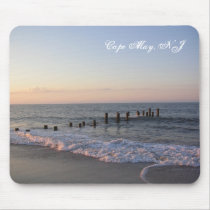 Cape May Waves Mousepad