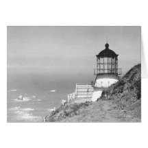 Cape Mendocino Lighthouse Card
