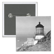 Cape Mendocino Lighthouse Pins