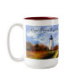 Cape Pogue Lighthouse Mug (Painting & Text)