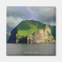 Cape Promontory Fridge Magnet