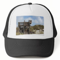 Cape San Blas Florida Dunewalk from beach side Trucker Hat