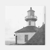 Cape Sarichef Lighthouse Refrigerator Magnet