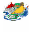 Cape Town Soccer Table Mountain South Africa t-shirts by SoccerJersey Cape Town Soccer Table Mountain South Africa t-shirts
