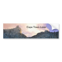 Cape Town Table Mountain Bumper Stickers