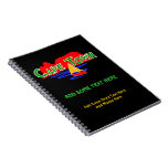 Cape Town Table Mountain Custom Spiral Notebooks