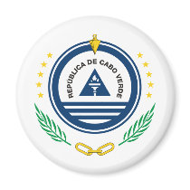 Cape Verde Coat of arms  CV Fridge Magnets