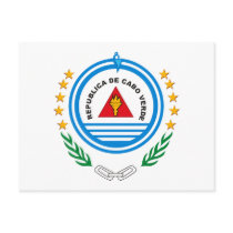 Cape Verde Coat of Arms Postcard
