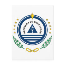 Cape Verde coat of arms postcards
