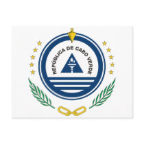 Cape Verde coat of arms postcards