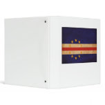 Cape Verde Flag Vinyl Binder