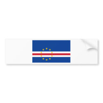 Cape Verde Flag CV Bumper Stickers