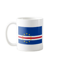 Cape Verde Flag CV Coffee Mugs