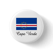 Cape Verde Flag Design Pinback Buttons
