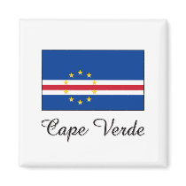 Cape Verde Flag Design magnets by flagshirt Cape Verde Flag Design magnets