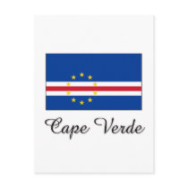 Cape Verde Flag Design postcards by flagshirt Cape Verde Flag Design postcards