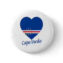 Cape Verde Flag Heart Pin
