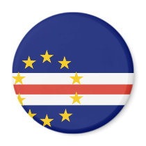 Cape Verde Flag magnets by coolcountry Cape Verde Flag magnets