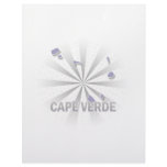 Cape Verde Flag Map 2.0 Custom Letterhead