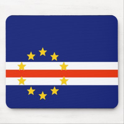 Cape Verde Flag Mousepad by jacinto888