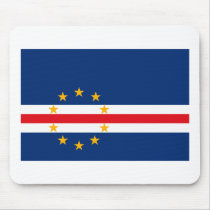 Cape Verde Flag Mousepad by FlagTshirts Cape Verde Flag Mousepad