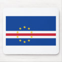 Cape Verde Flag mousepads by worldtees Cape Verde Flag mousepads