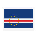 Cape Verde Flag Postcard