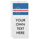 Cape Verde Flag rack cards