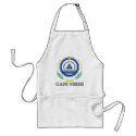 Cape Verdean Emblem aprons
