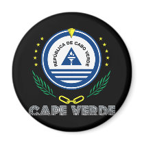 Cape Verdean Emblem magnets by FlagStore Cape Verdean Emblem magnets