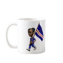 Cape Verdean Girl mugs by worldtees Cape Verdean Girl mugs