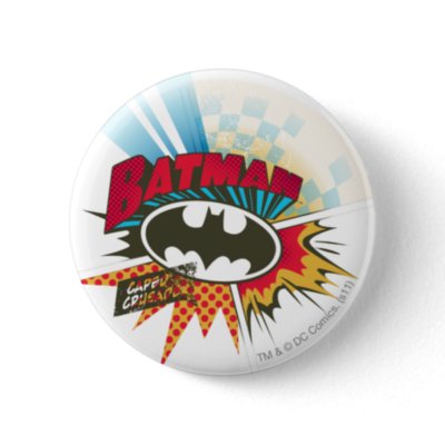 Caped Crusader buttons