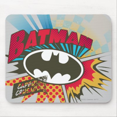 Caped Crusader mousepads