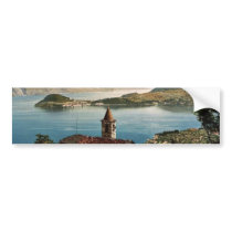 Capello St. Angelo and view of Bellagio, Como, Lak Bumper Sticker