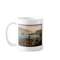 Capello St. Angelo and view of Bellagio, Lake Como Mugs