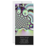 Capercailli · Fractal Art · Blue & Aqua rack cards