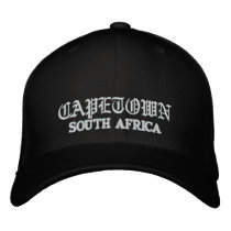 CAPETOWN, SOUTH AFRICAN HAT embroidered hats