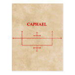 caphael postcard