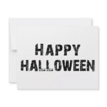 Capital Grunge Happy Halloween invitations