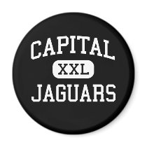 Capital - Jaguars - High - Santa Fe New Mexico magnets by customteamsportswear Capital - Jaguars - High - Santa Fe New Mexico magnets